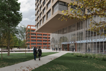 Nová budova Gynekologicko-porodnické kliniky FN Brno