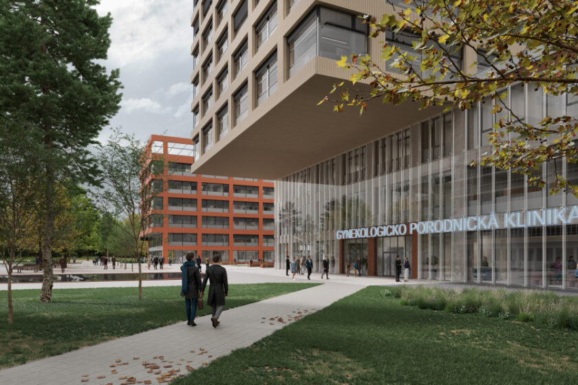 Nová budova Gynekologicko-porodnické kliniky FN Brno