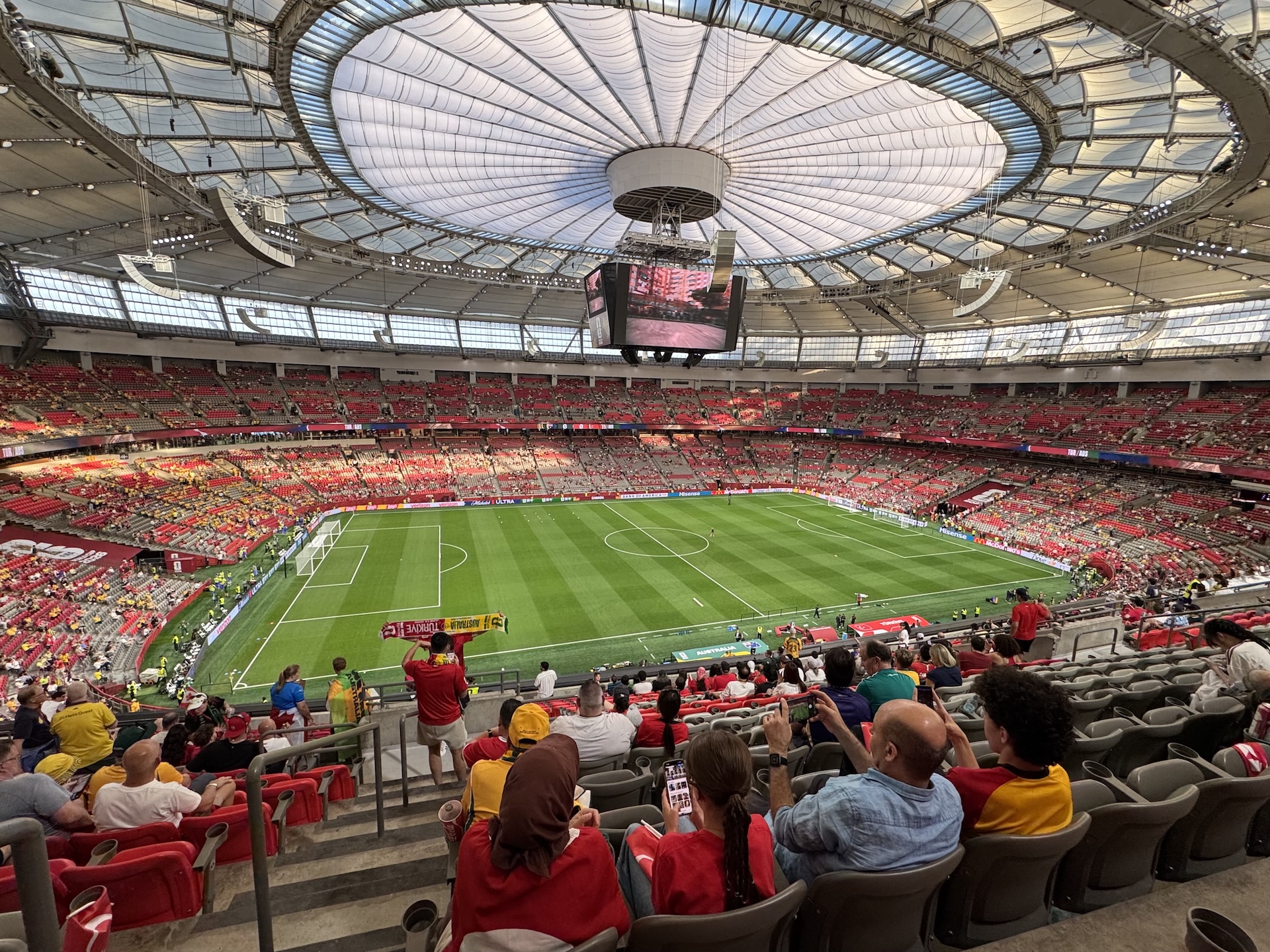 Australia vs Trkiye at BC Place June 13, 2026 BC Place (Vancouver)