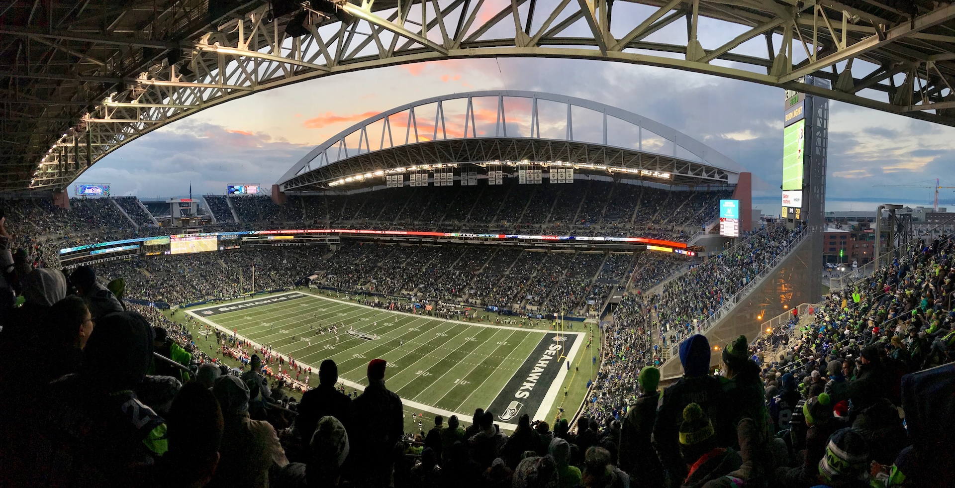 CenturyLink Field panorama 2016 Lumen Field v Seattlu
