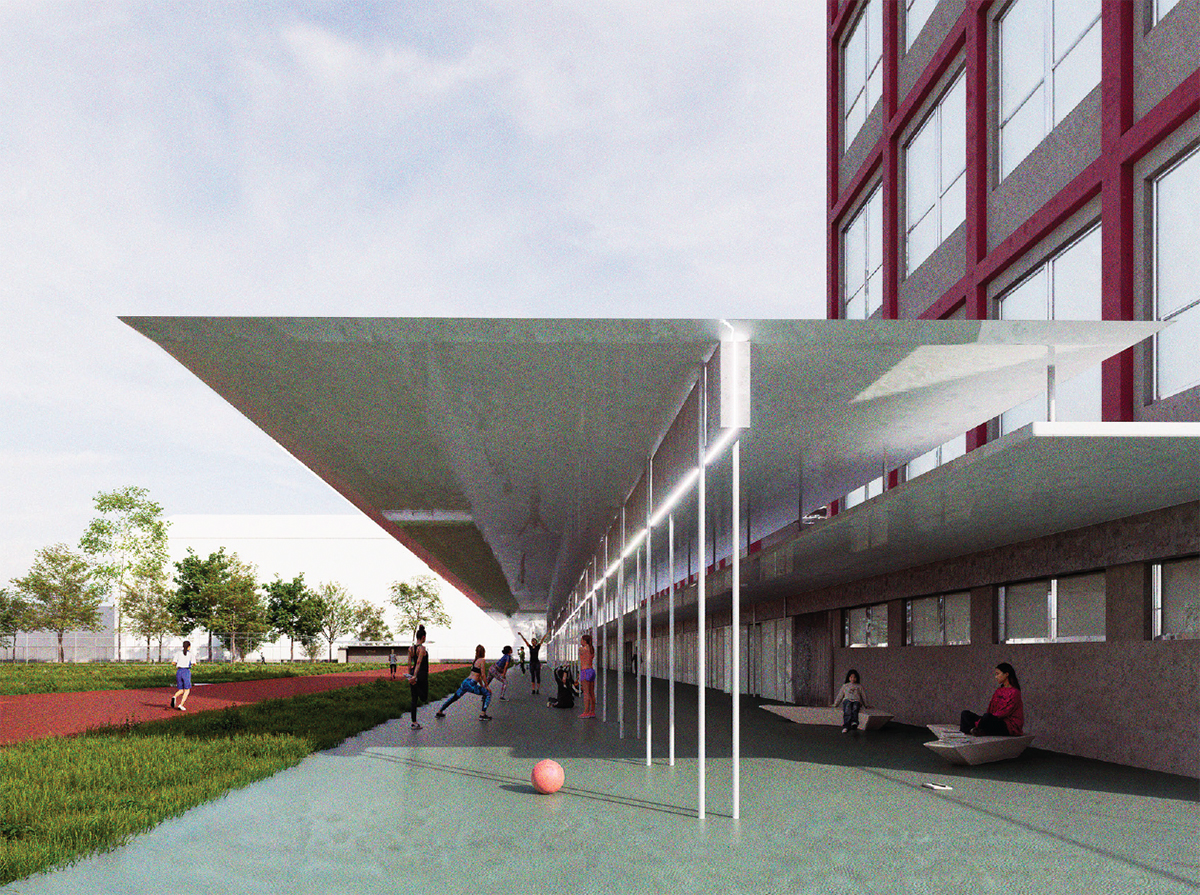 Projekt Daniely Majákové a Samuela Mišových z Fakulty architektury a dizajnu Slovenské technické univerzity v Bratislavě. Projekt Daniely Majákové a Samuela Mišových z Fakulty architektury a dizajnu Slovenské technické univerzity v Bratislavě.