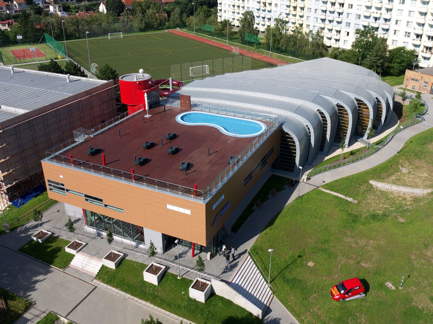 Futuristicky Aquapark Kohoutovice k4cz Futuristický Aquapark Kohoutovice