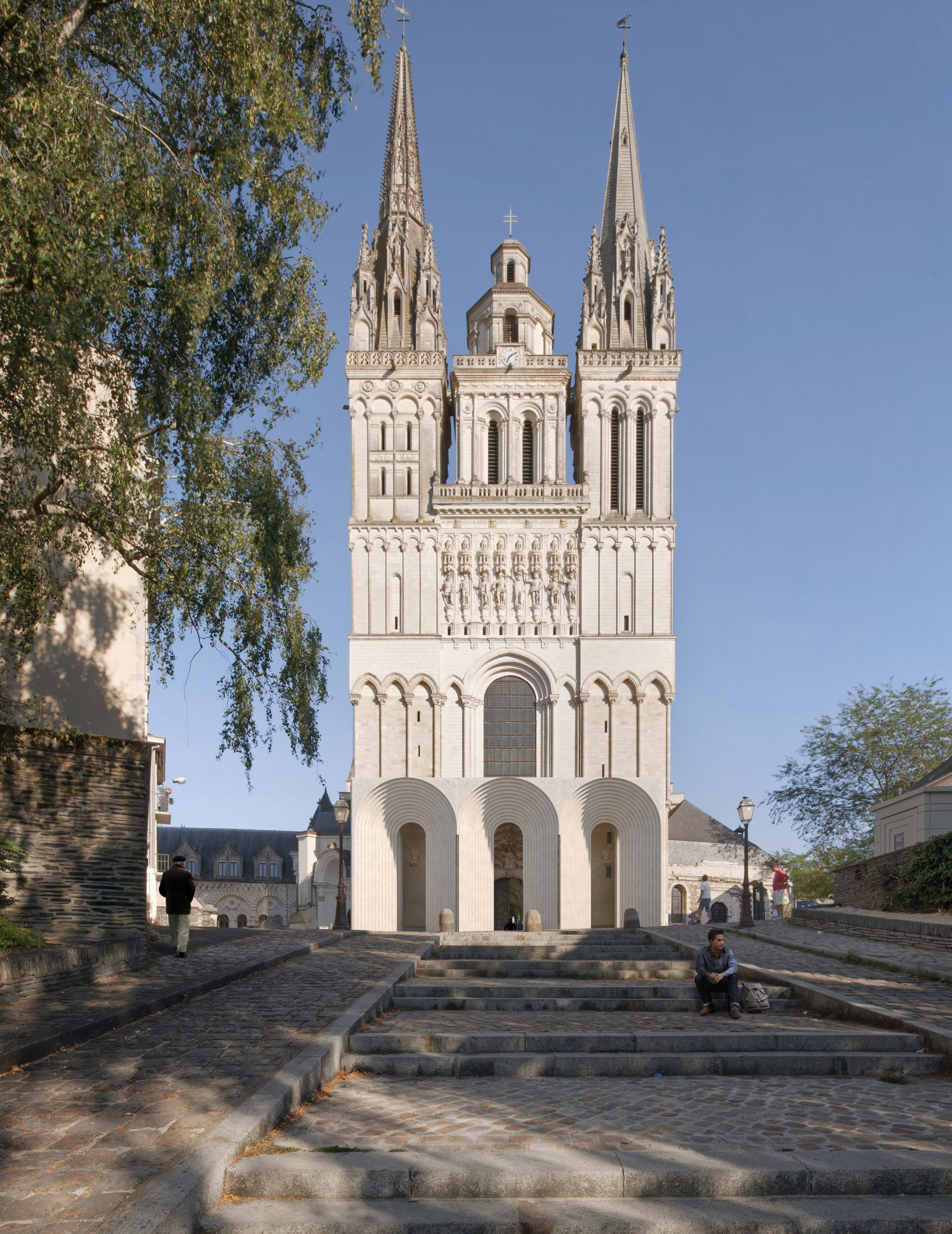 Přístavba katedrály Saint-Maurice