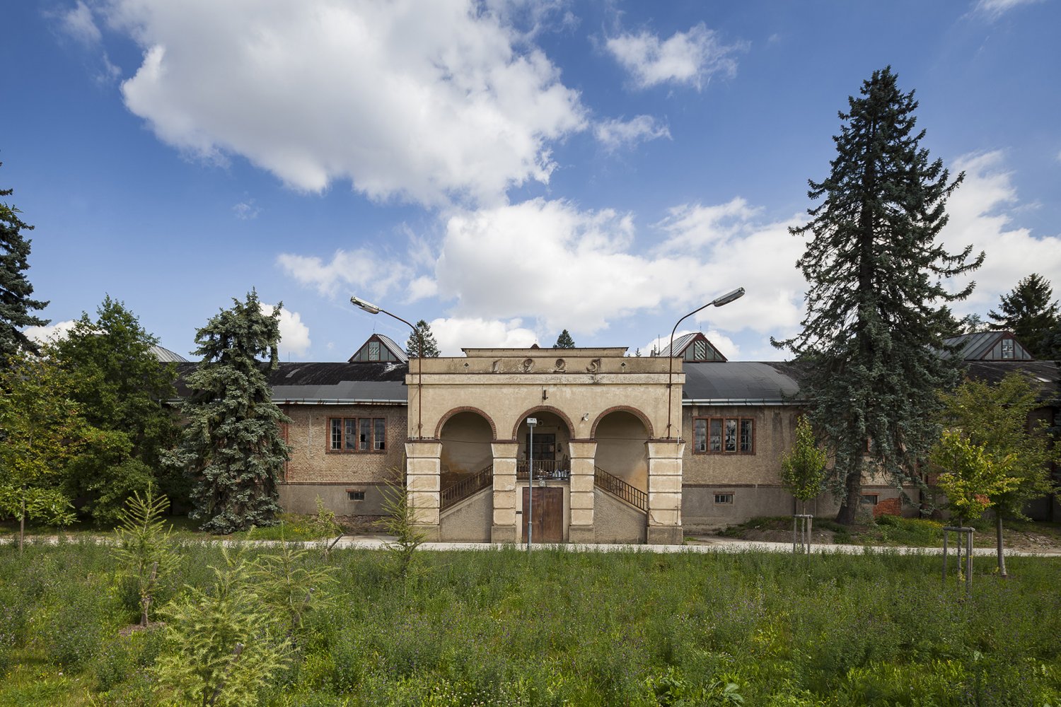 Historická budova Puech-Chabalovy filtrace Historická budova Puech-Chabalovy filtrace