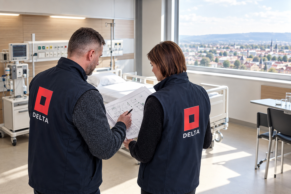 FN Brno DELTA Group CZ projektové řízení nemocnice autorský dozor