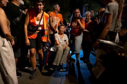 Maricarmen Abascalová, jejíž vystěhování z bytu, zažehlo vlnu protestů