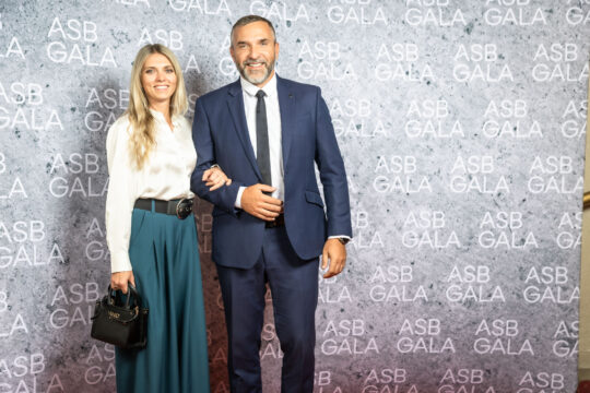 Petr Magda s manželkou, Wienerberger