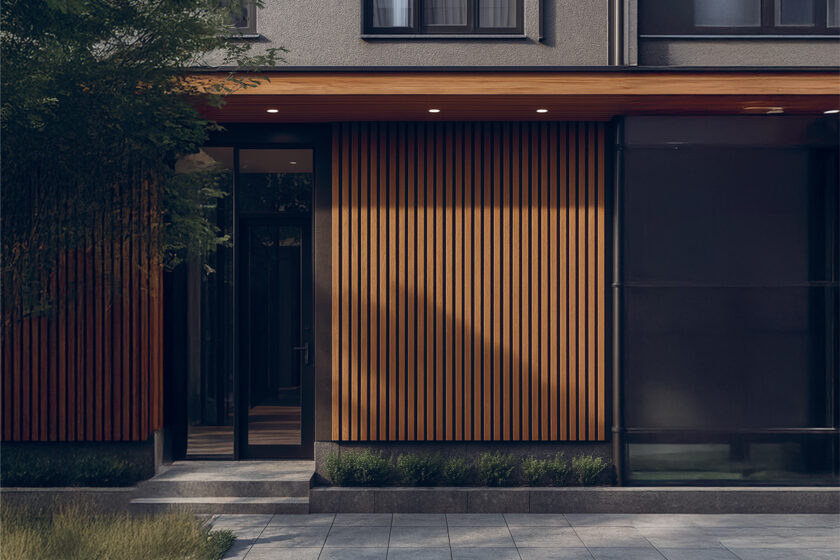 Fasadni obklady Ligna Soft teak 1