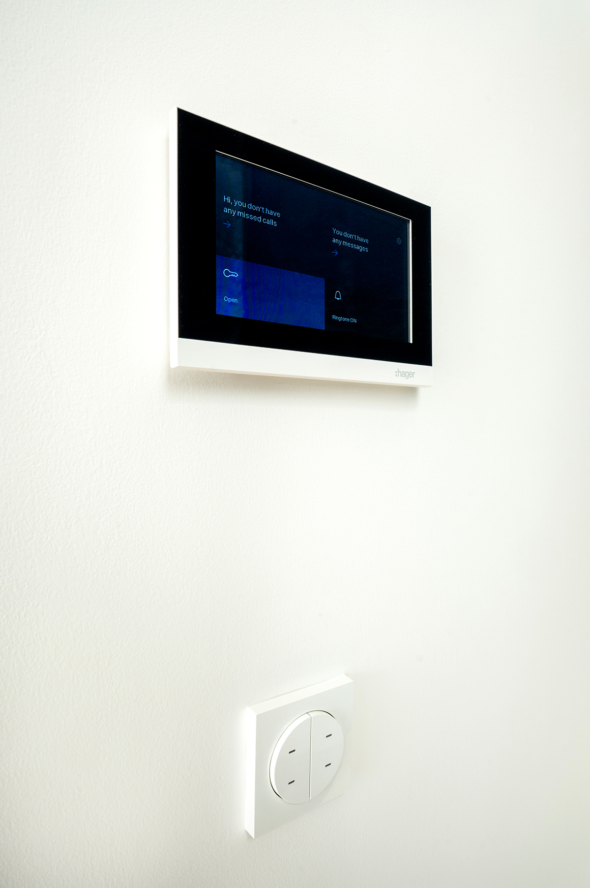 Vnitřní jednotka Hager Intercom view