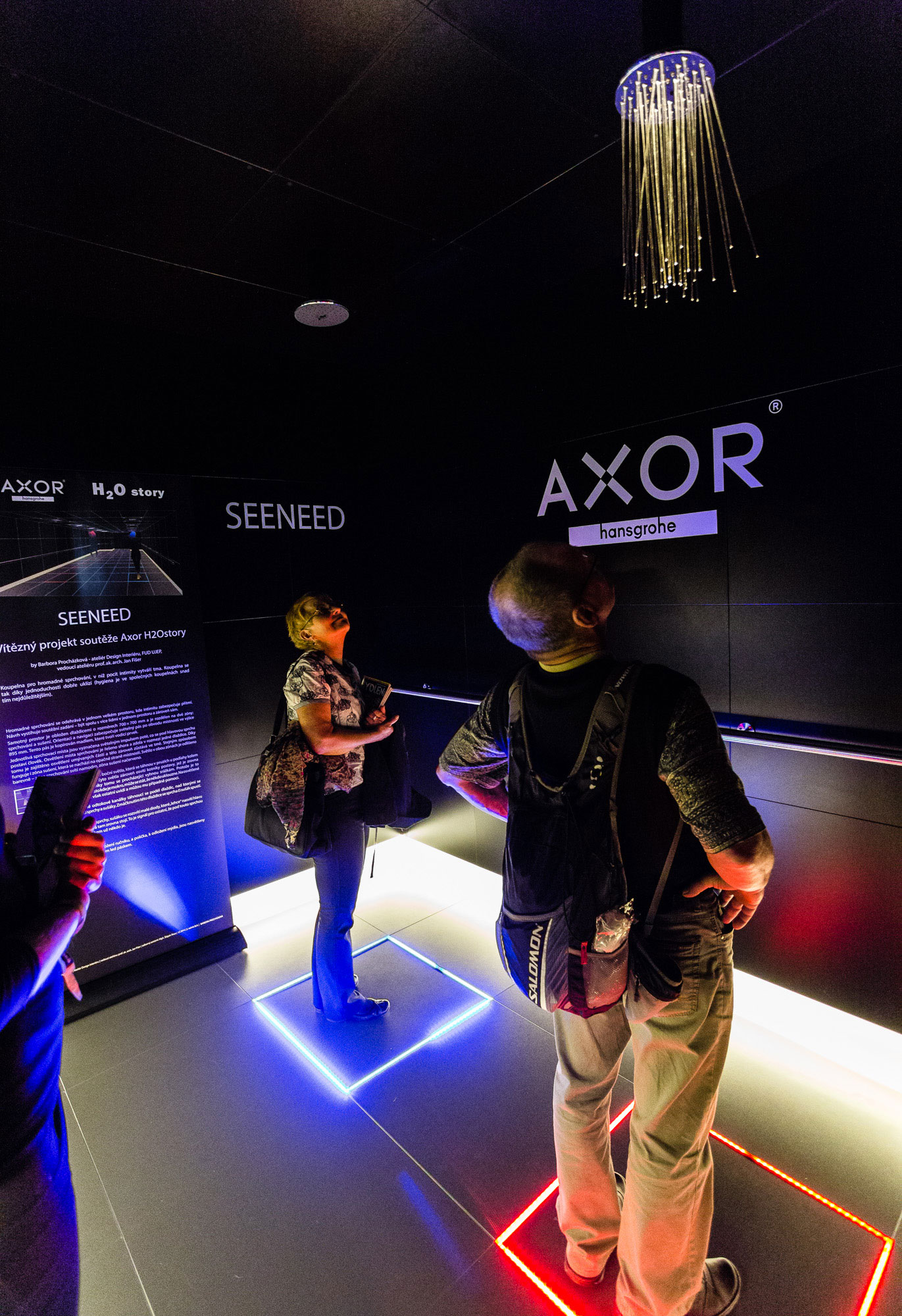 SEENEED na Designbloku 2014: Instalace vítězeného soutěžního návrhu Axor H2O story 2014