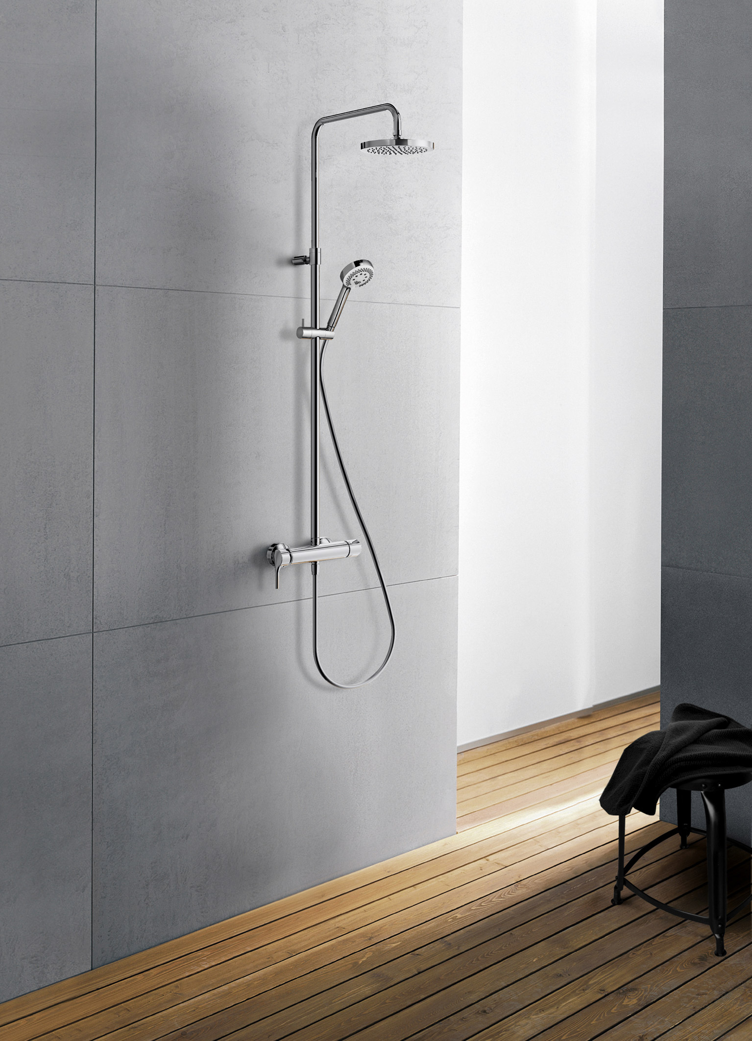 KLUDI LOGO DUAL SHOWER SYSTEM