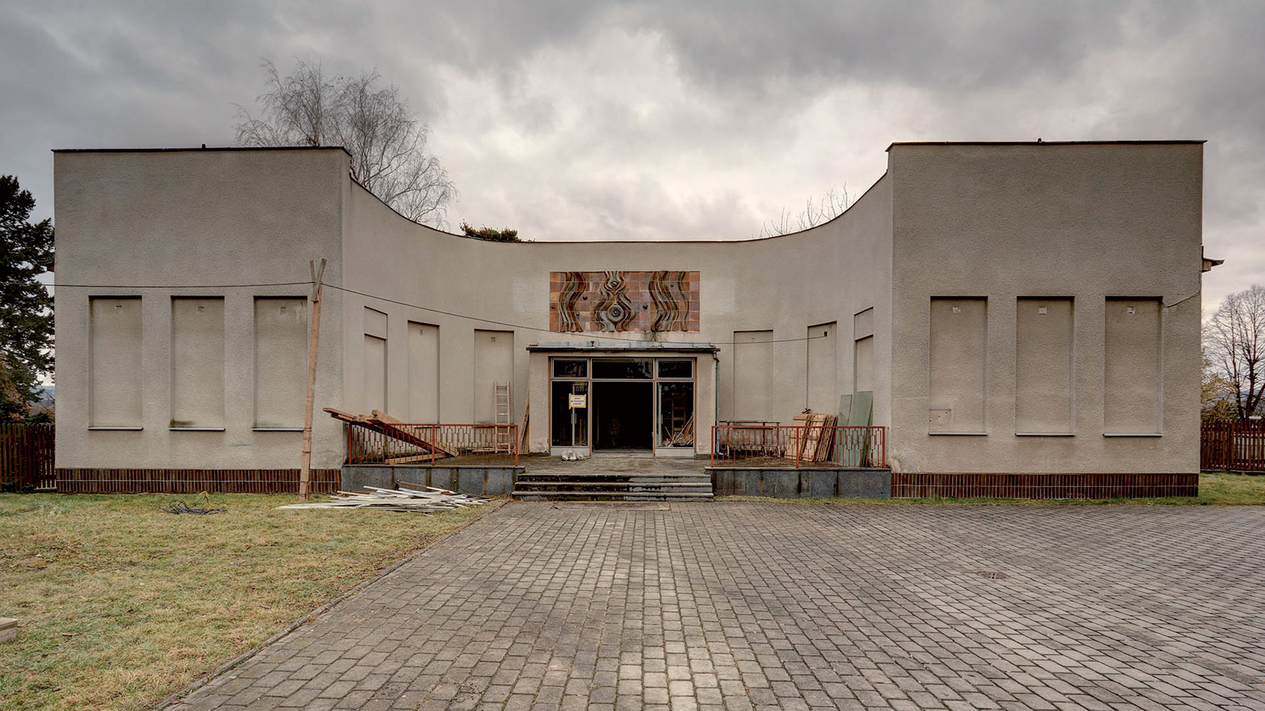 Původní podoba pavilonu (Foto: Karel Nováček)