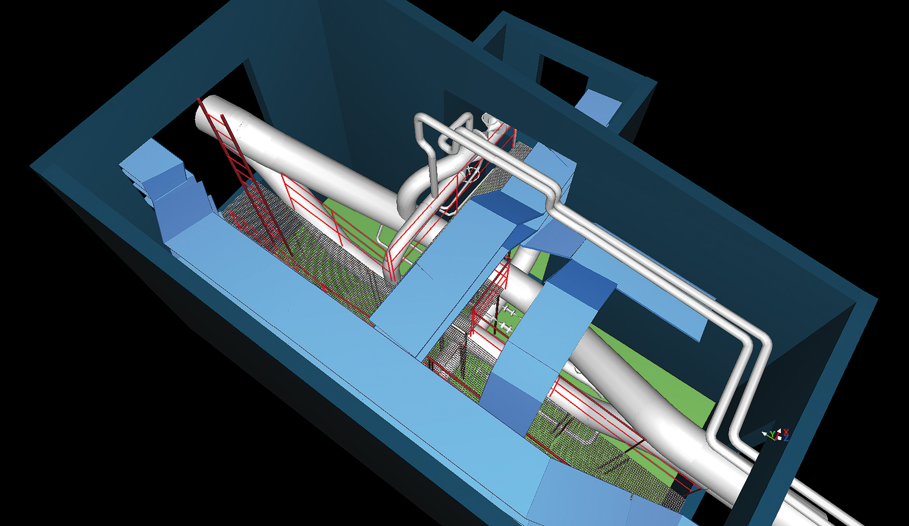 Obr. 5 Výsledný vektorový model