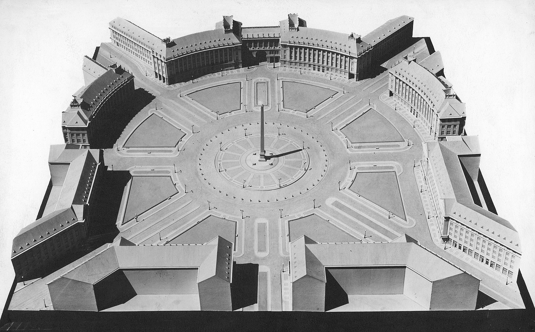 Model Vítězného náměstí, 1924