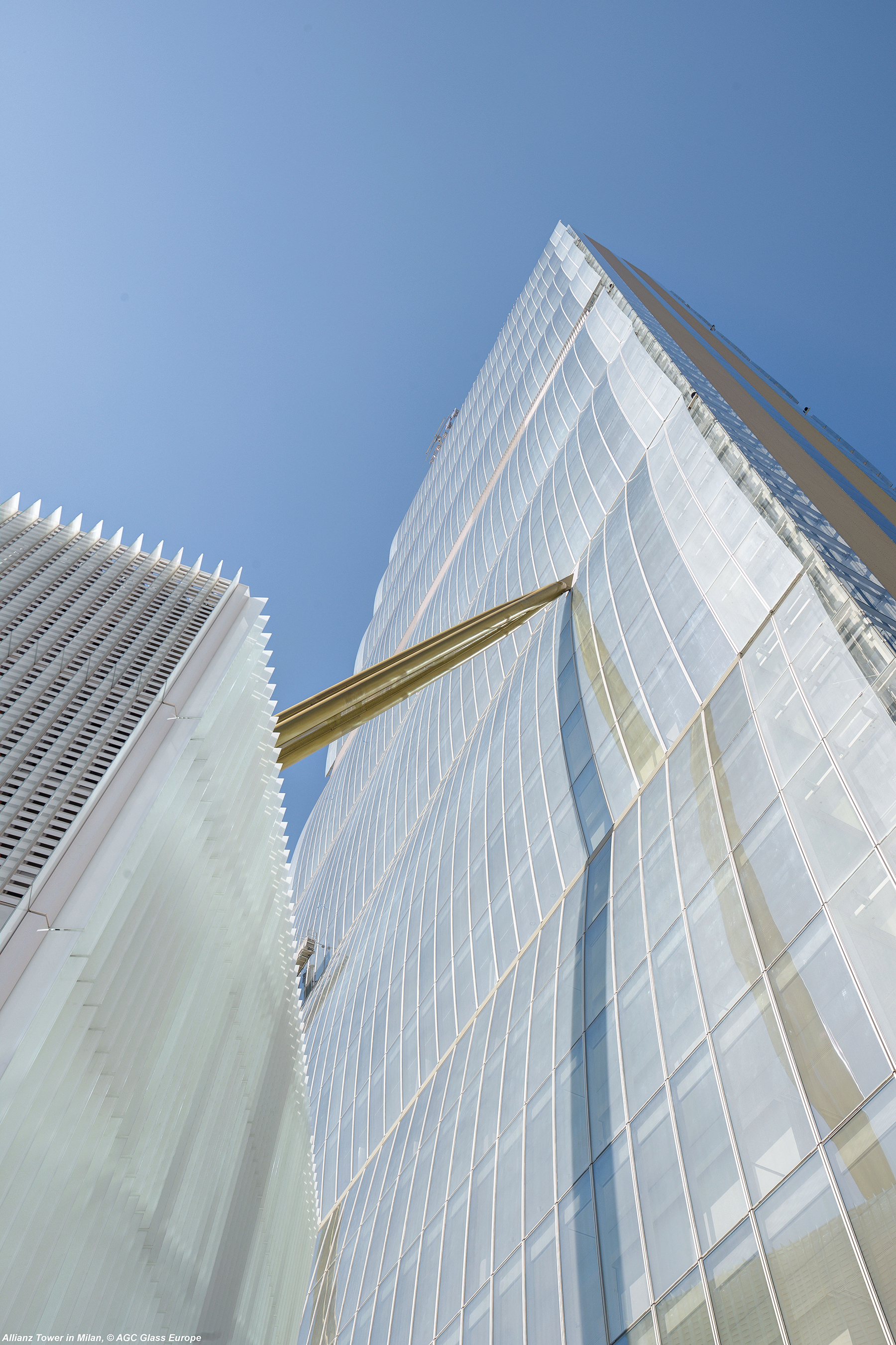 Torre Allianz, Milán, Itálie, Arata Isozaki & Andrea Maffei Architects