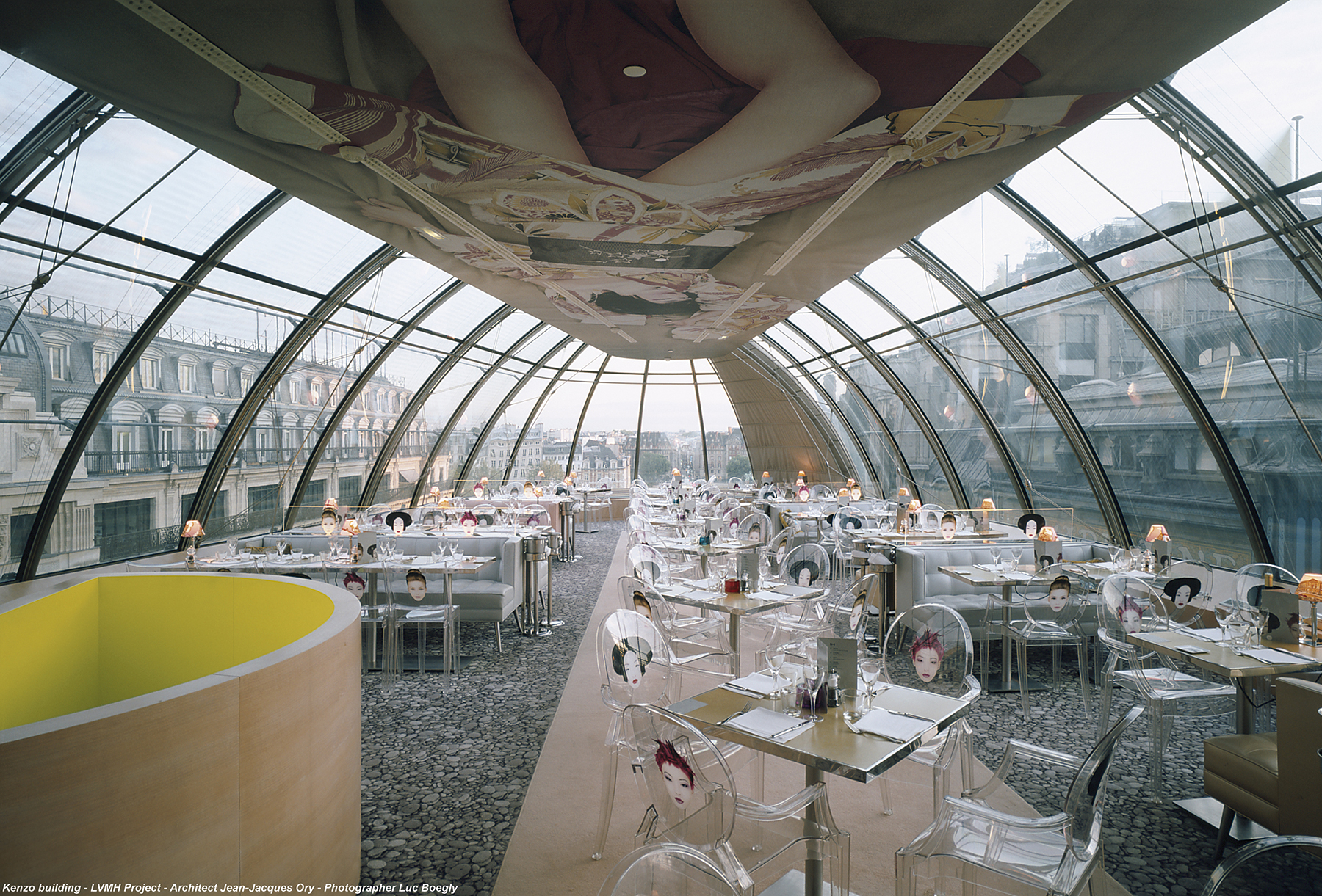 Kenzo building, Paříž, LVMH Project, architekt Jean-Jacques Ory (foto: Luc Boegly)