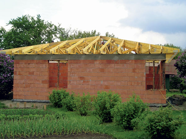 střecha, krov