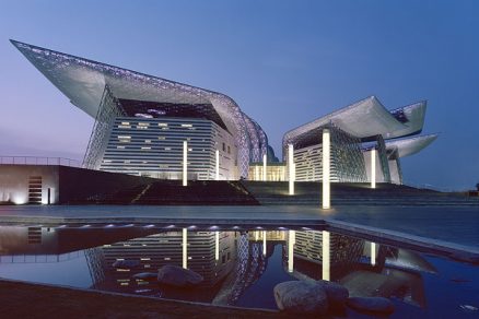 Bambusové Wuxi Grand Theatre