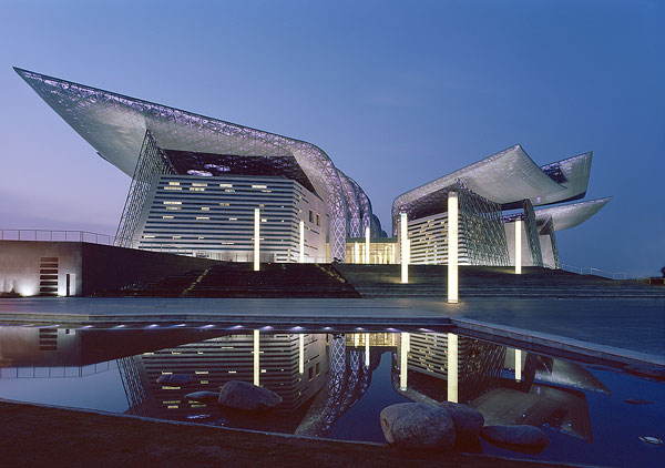 Bambusové Wuxi Grand Theatre