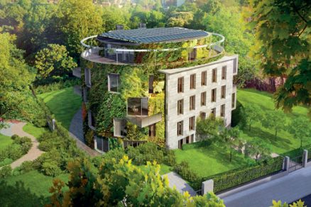 Bubeneč Gardens: Inteligentní bydlení s vertikální zahradou