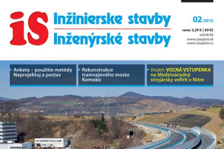 Časopis Inžinierske stavby/Inženýrské stavby 2/2012 v prodeji