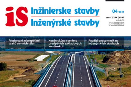 Časopis Inžinierske stavby/Inženýrské stavby 4/2011 v prodeji