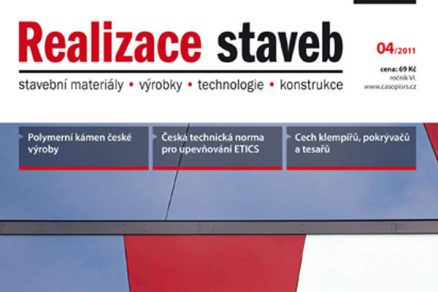 Časopis Realizace staveb 4/2011 v prodeji