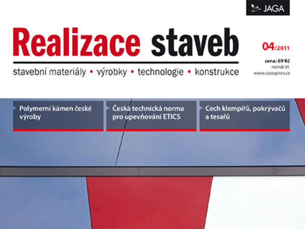 Časopis Realizace staveb 4/2011 v prodeji