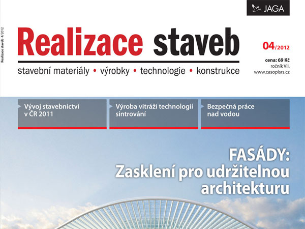 Časopis Realizace staveb 4/2012 v prodeji