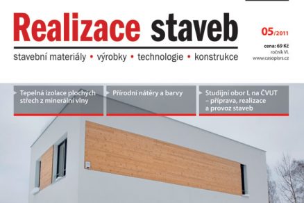 Časopis Realizace staveb 5/2011 v prodeji