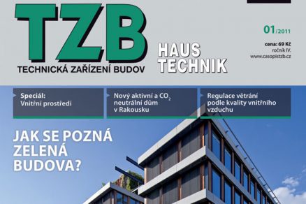 Časopis TZB HAUSTECHNIK 1/2011 v prodeji