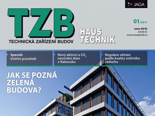 Časopis TZB HAUSTECHNIK 1/2011 v prodeji