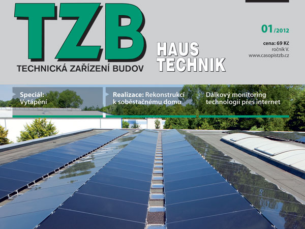 Časopis TZB HAUSTECHNIK 1/2012 v prodeji