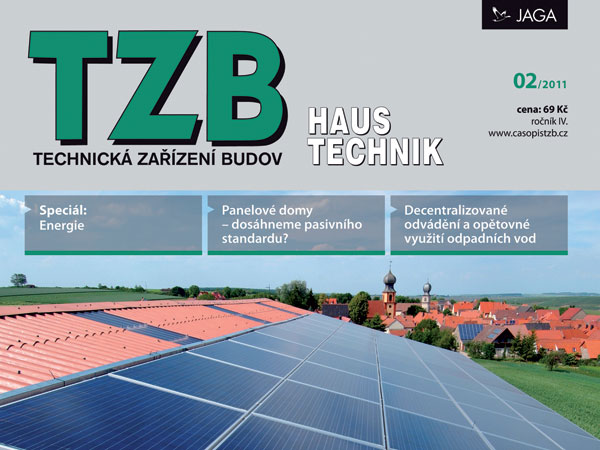 Časopis TZB HAUSTECHNIK 2/2011 v prodeji