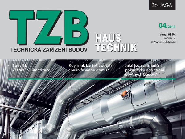 Časopis TZB HAUSTECHNIK 4/2011 v prodeji