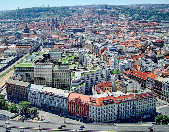 Florentinum: největší kancelářský komplex v Česku