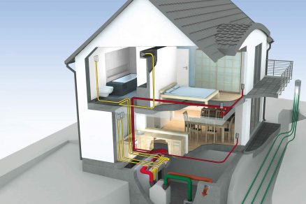 Řízené větrání s rekuperací tepla pro rodinné domy a byty