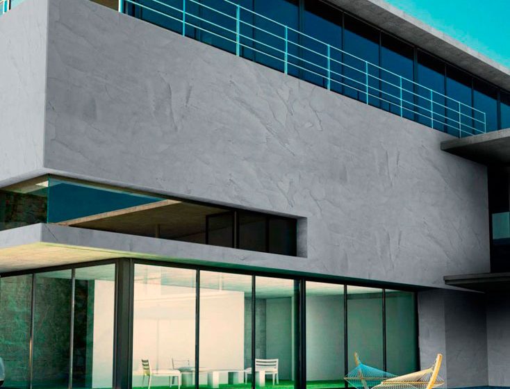 Nová omítka Ceresit Visage nabídne vzhled pohledového betonu