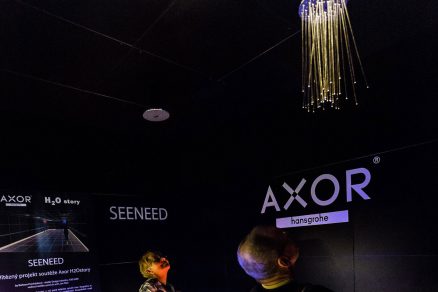 Vítězná práce 3. ročníku Axor H2O story zaujala na Designbloku 2014