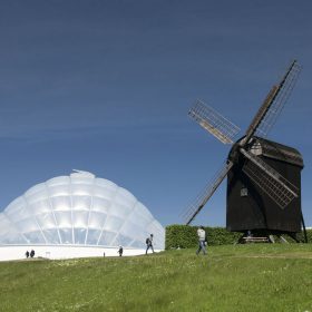 Udržitelný skleník v univerzitní botanické zahradě