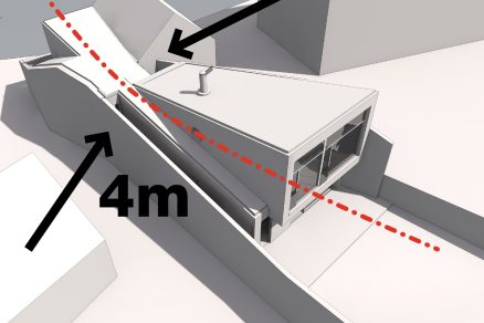 Stísněné stavební podmínky architektuře neubraly