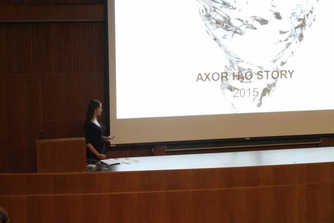 Axor H2O story mezi studenty