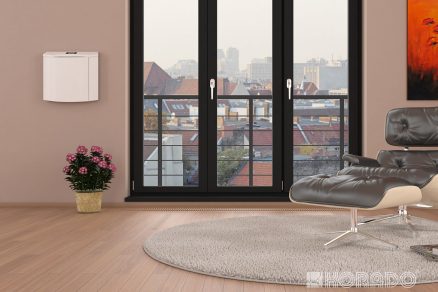 KORASMART 1400 = čerstvý předehřátý vzduch bez prachu a pylů