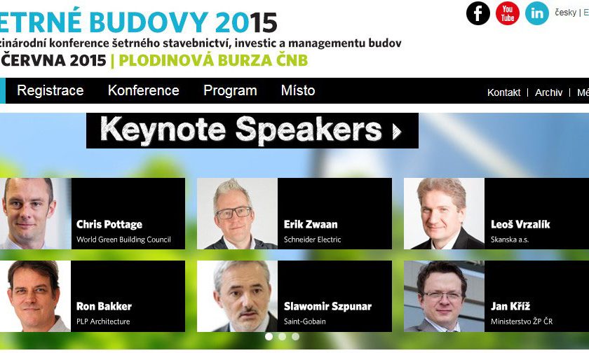 Šetrné budovy 2015