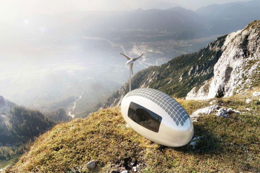 Ecocapsule – komfort hotelu s volností beatnika