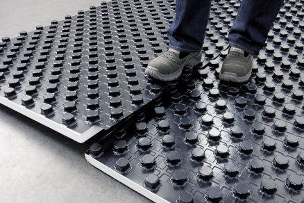 Podlahové vytápění – nopový system