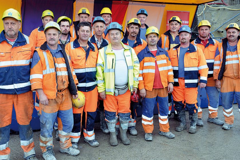 Tunel Poľana – ražba a primární ostění