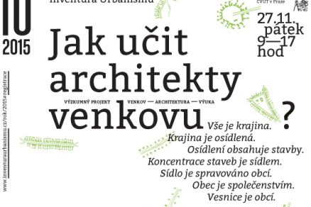 Konference Jak učit architekty venkovu?