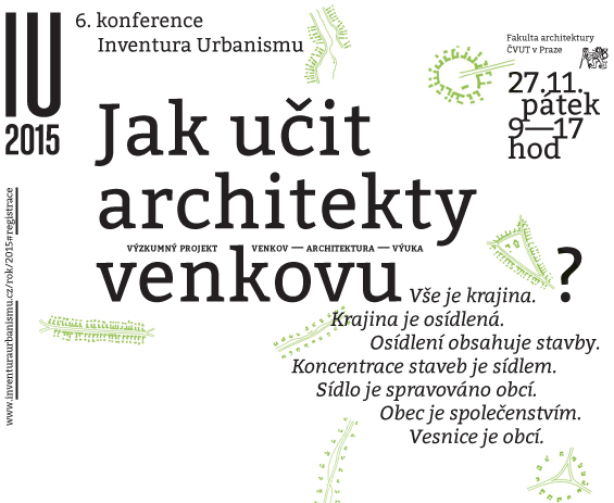 Konference Jak učit architekty venkovu?