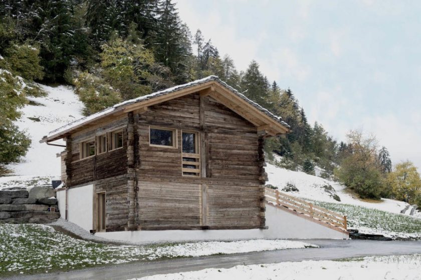 Nízkoenergetická stodola ve švýcarské kvalitě